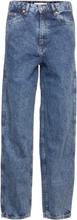 High-Rise Tapered Jeans Bottoms Jeans Tapered Jeans Blue Mango