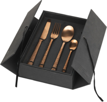 Bestik 'Hune' Home Tableware Cutlery Cutlery Set Brown Broste Copenhagen