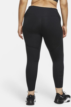 Nike Plus Size - One Luxe Women's 7/8 Laced Leggings - Black