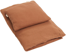 by KlipKlap Baby sengetøj 70x100 cm - Camel Brown