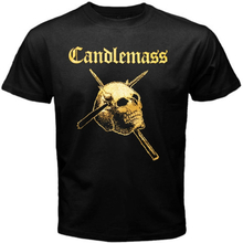 Candlemass - T-shirt, Gold Skull
