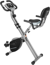 Segenn's Bicycle - motionscykel - fitnesscykel - motionscykel - hopfällbar - med ryggstöd - handledsmått - telefonhållare - 8 magnetiska motståndsläge