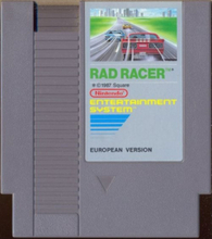 Rad Racer - SCN (3 skruvar) - Nintendo 8bit (käytetty)