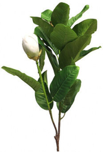 Kunstig blomst Magnolia Grandiflora silkehvid