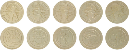 Power Rangers Limited Edition Coin Set - Zavvi Exclusive by DUST!