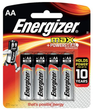 Energizer Max AA batterier (4 stk)