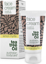 "Face Cream For Pimples Or Dry Skin - Lemon Myrtle - 50 Ml Beauty Women Skin Care Face Moisturizers Night Cream Nude Australian Bodycare"