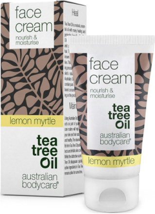 Face Cream For Pimples Or Dry Skin - Lemon Myrtle - 50 Ml Beauty WOMEN Skin Care Face Night Cream Nude Australian Bodycare*Betinget Tilbud