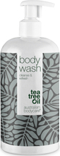"Body Wash With Tea Tree Oil For Clean Skin - 500 Ml Shower Gel Badesæbe Nude Australian Bodycare"