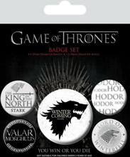 5 stk Game of Thrones Stark Emblem