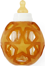 2In1 Baby Glass Bottle With Star Ball Cover Baby & Maternity Baby Feeding Baby Bottles & Accessories Baby Bottles Orange HEVEA
