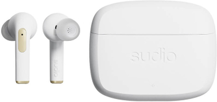 SUDIO Headphone In-Ear N2 Pro True Wireless ANC White