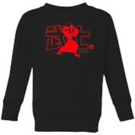 Samurai Jack Way Of The Samurai Kids' Sweatshirt - Black - 11-12 Years - Black