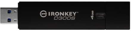 Kingston Ironkey D300s 4gb Usb 3.1 Gen 1 256-bit Aes-xts; Fips 140-2 Level 3