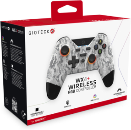 GIOTECK WX4+ Wireless RGB Controller