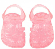 Götz Dukketøj, sandaler i pink med glimmer - 27-33 cm