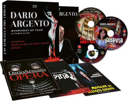 Dario Argento Box Set (Suspiria, Opera, Four Flies on Grey Velvet)