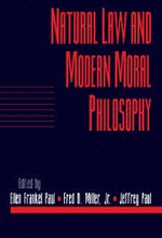 Natural Law and Modern Moral Philosophy: Volume 18, Social Philosophy and Policy, Part 1