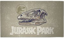 Jurassic Park Fossil Head Woven Rug - Medium