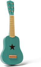 Kids Concept Legetøj guitar i træ - grøn