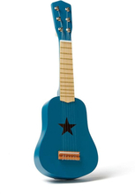 Kids Concept Legetøj guitar i træ - blå