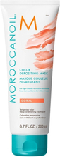 Moroccanoil Color Depositing Mask Coral Color Creme - 200 ml
