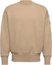 Modern Comfort Sweatshirt Sweat-shirt Genser Beige Calvin Klein*Betinget Tilbud