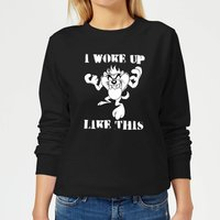 Looney Tunes I Woke Up Like This Women's Sweatshirt - Black - L - Black