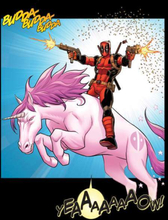 Marvel Deadpool Unicorn Battle Damen Pullover - Schwarz - L