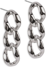 88149-02 Chain Silver Earrings 1 set
