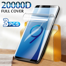 20000D Protective Hydrogel film For Samsung galaxy S9 S8 S10e S20 Plus Screen Protector For S6 S7 edge S10 Lite Film Full Cover
