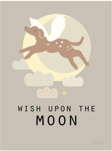 WISH UPON THE MOON Poster 30x40 cm