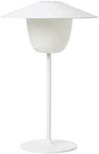 ANI LAMP Mobil LED-lampa - Bordslampa / Taklampa - Vit 33 cm