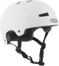 Evolution Solid Color Satin White - Skate Helm