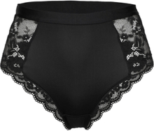 Brief Brazilian High Iris Lingerie Panties Brazilian Panties Svart Lindex*Betinget Tilbud
