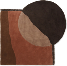 View Tufted Rug - Red Brown Ferm Living