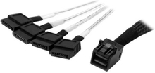 Startech 1m Internal Mini Sas To Sata Cable 1m 36 Pin 4x Mini Sas Hd (sff-8643) Stik 7 Pin Serial Ata Stik
