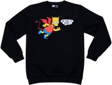 Cakeworthy x The Simpsons - Bart Simpson Devil Crewneck Sweatshirt - L