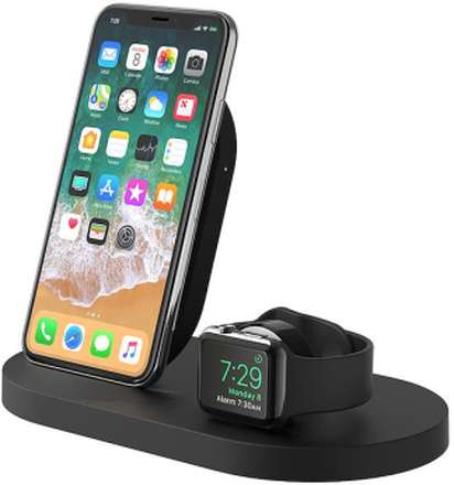 Belkin Boost Up Trådløs Qi-lader for mobil og Apple Watch Svart