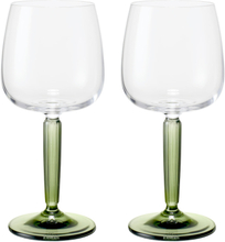 Kähler Design - Hammershøi hvitvinsglass 35 cl 2 stk grønn