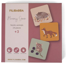 Filibabba Memory Spil - Nordic Animal World