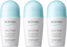 Biotherm Deo Pure Roll-On 3 x 75 ml