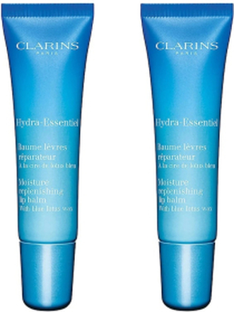 Clarins Hydra-Essentiel Moisture Replenishing Lip Balm 2-pk 15 ml x 2