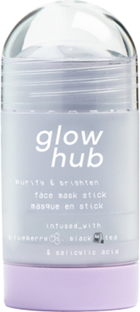 Glow Hub Purify & Brighten Face Mask Stick 35G Ansigtsmaske Makeup Glow Hub