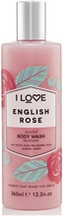English Rose Scented Body Wash 360 ml