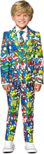 OppoSuits Super Mario Barn Kostym - 110/116