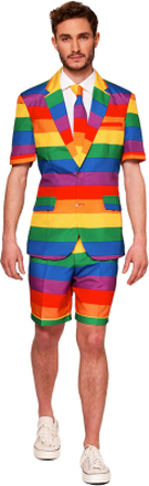 Suitmeister Rainbow Shorts Kostym - X-Large