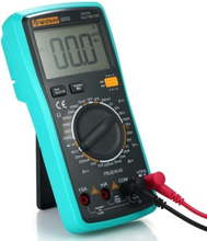Multifunktionale Handheld LCD Digital Voice NCV Echt RMS Multimeter DC / AC Spannung Strom Meter Kapazität Widerstand Diode Tester