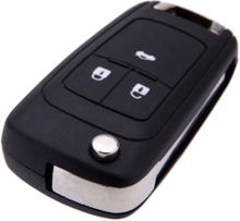 Flip Klapp Schlüssel Shell Case Remoteschlüssel Abdeckung für Chevrolet Ersatz 3 Tasten