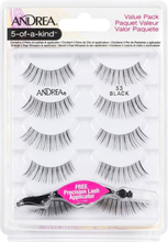 Andrea 5-Of-A-Kind Lashes Black 53 5 stk.